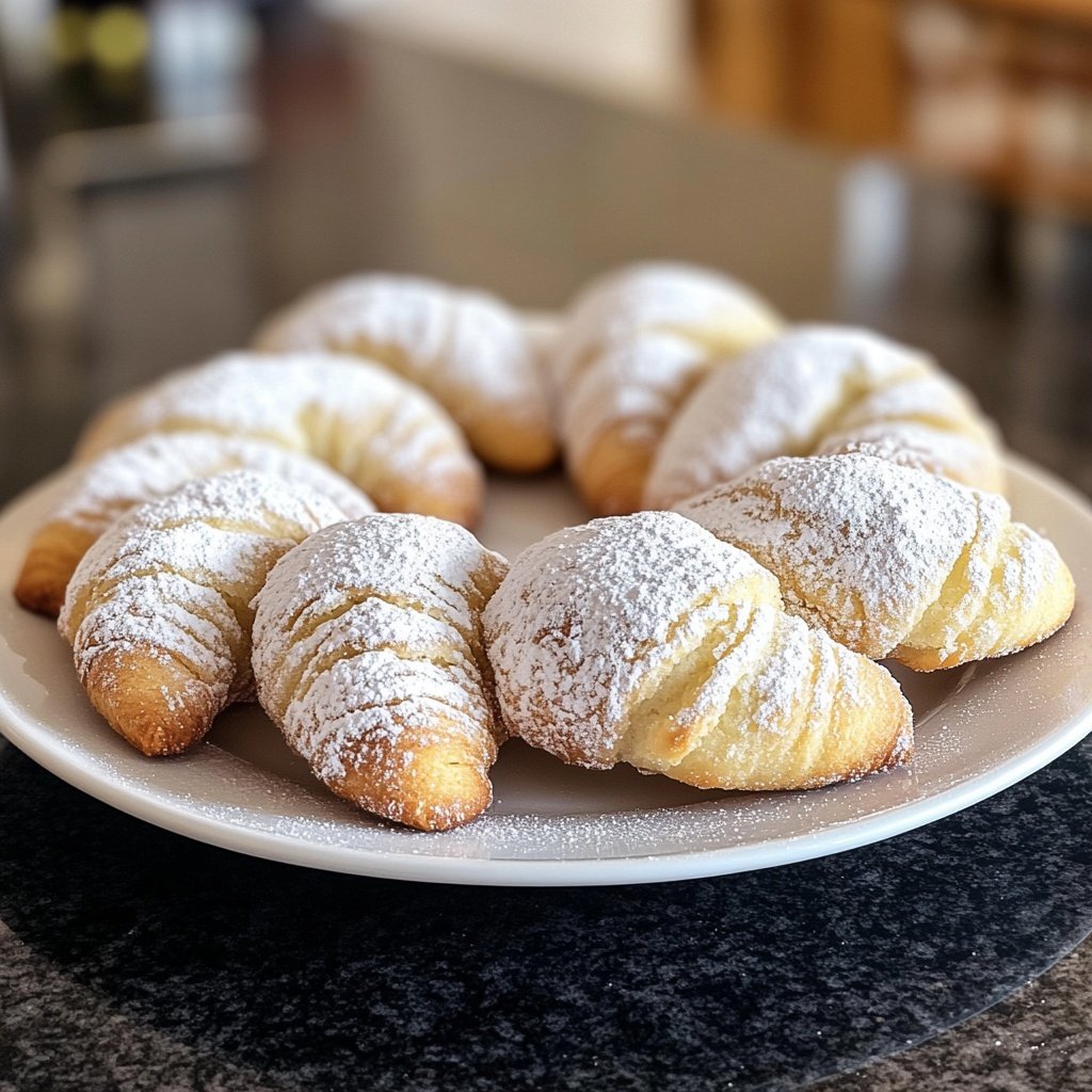 Buttrige Vanillekipferl