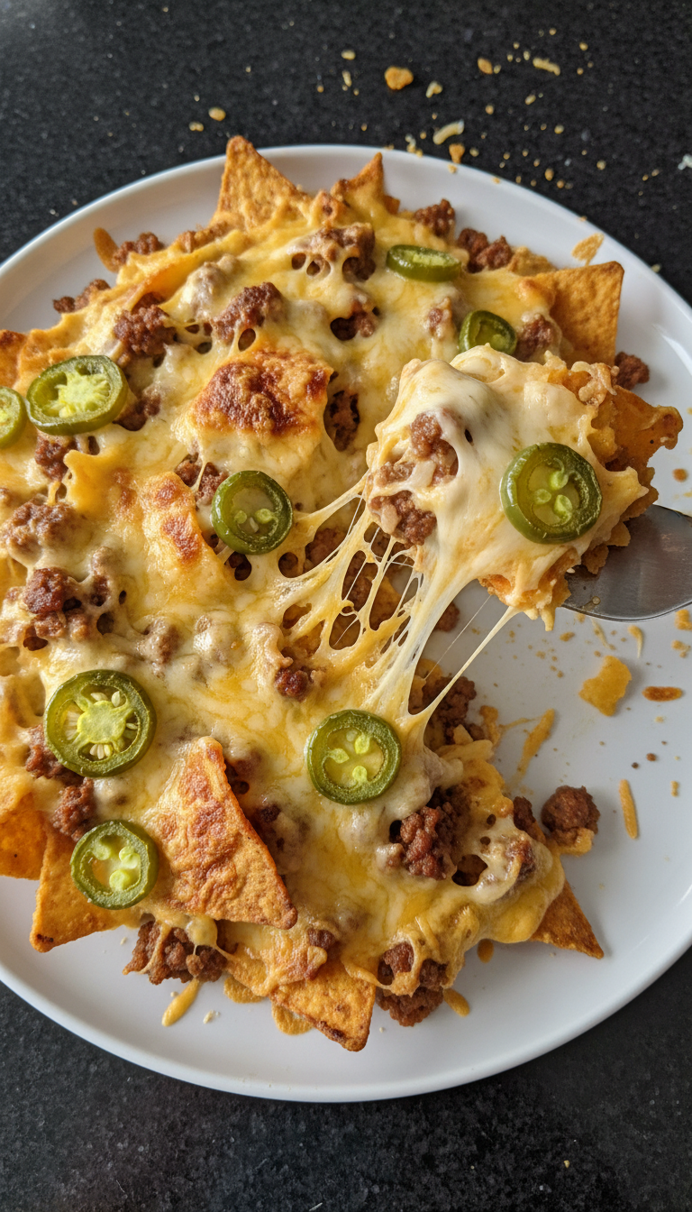 Chili Käse Nacho Auflauf​