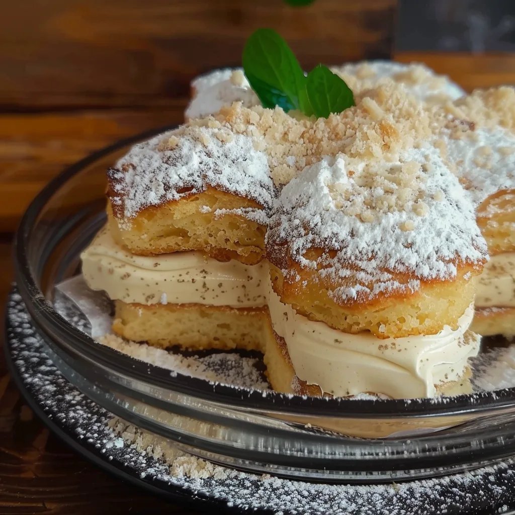 Vanillekipferl-Dessert