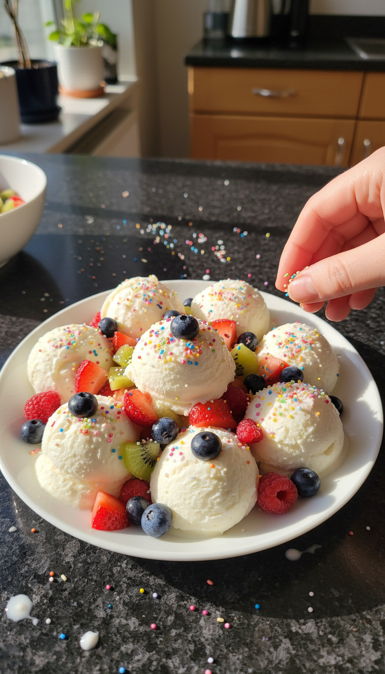 Frozen Joghurt Fiesta Häppchen