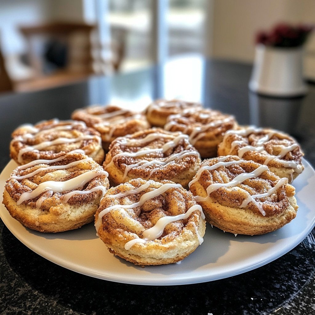 ZIMTSCHNECKENPLÄTZCHEN