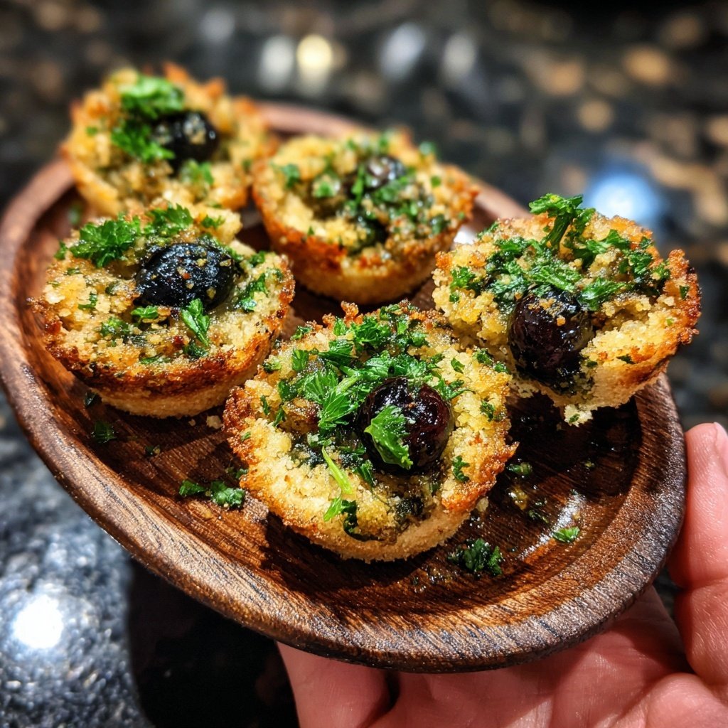 Herbed Olive Tapenade Bites