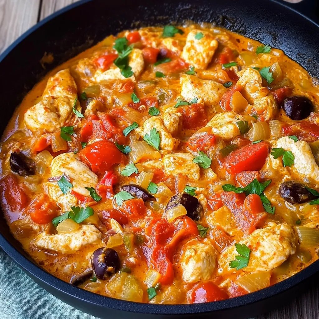 Hähnchen-Paprika-Pfanne