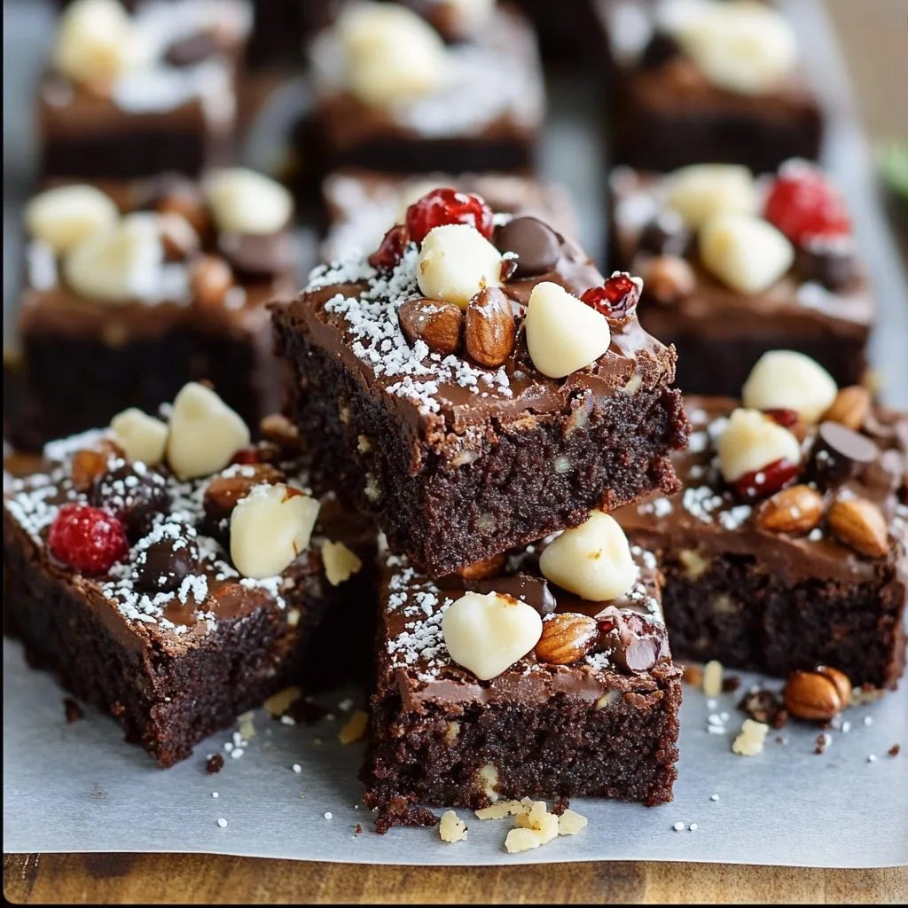 Schokoladenbrownies mit Mandelmehl