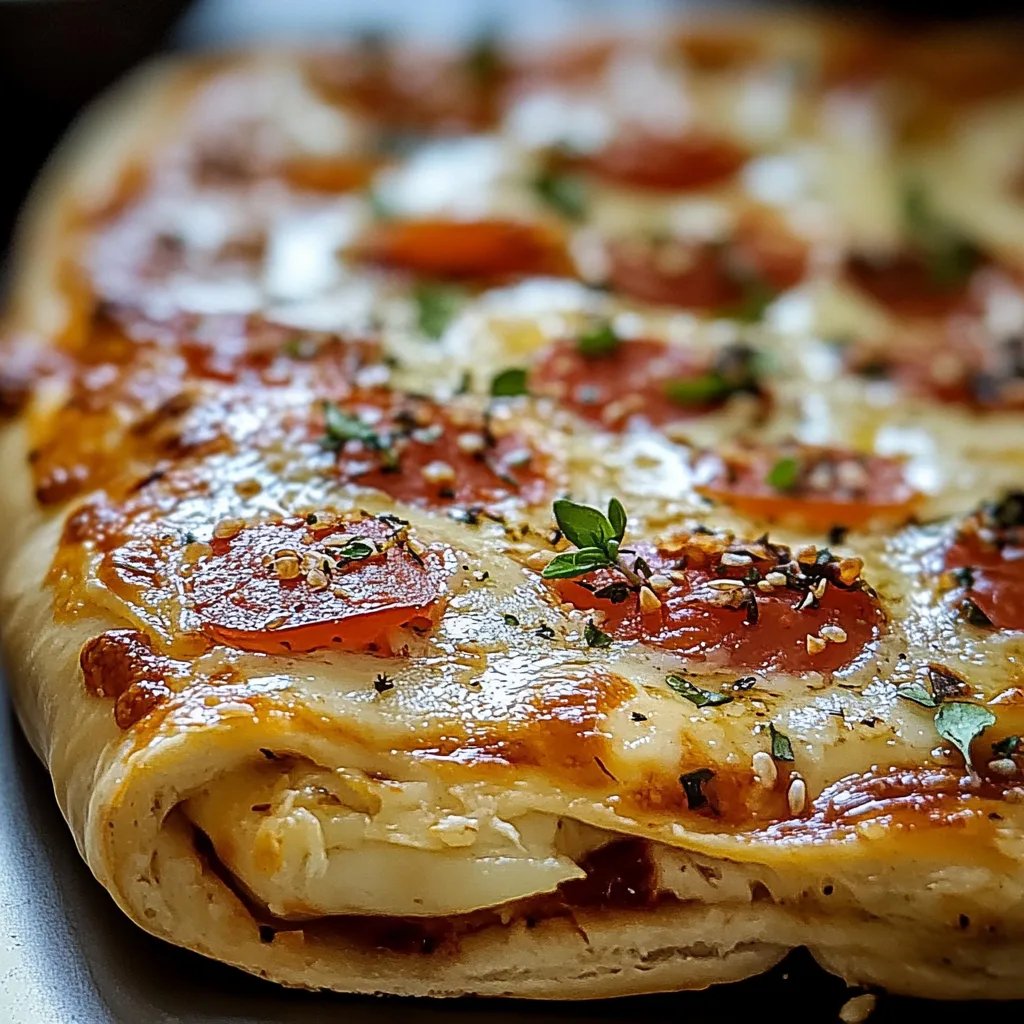 Blätterteig-Stromboli