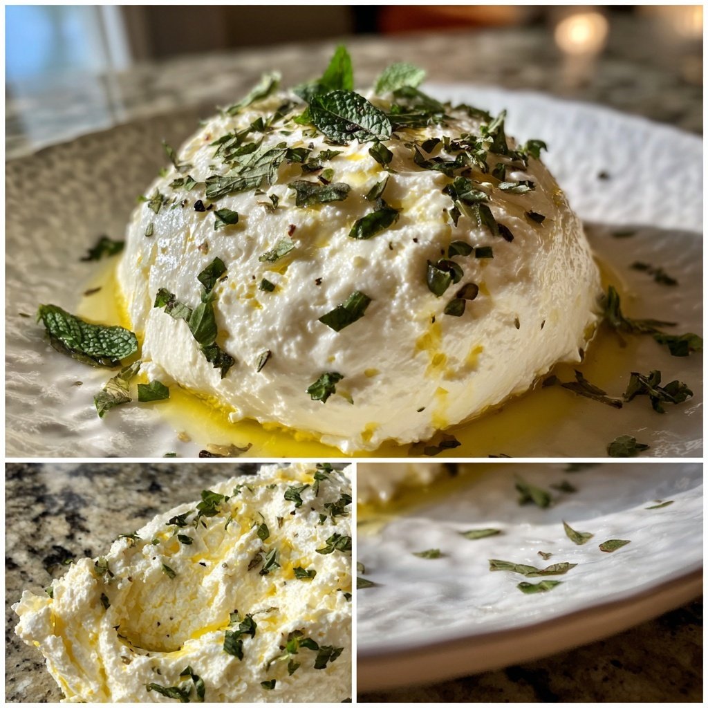 Geschlagene Ricotta Dip