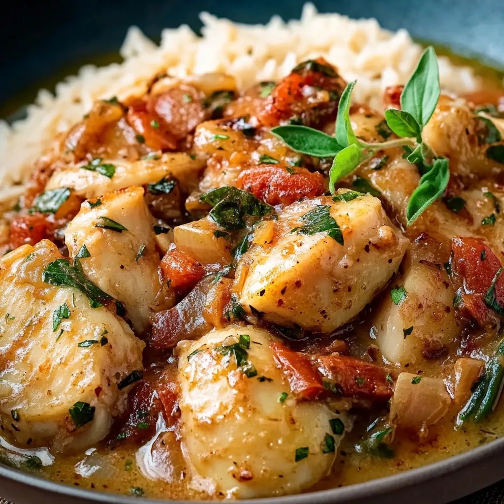 Hühnchen in Parmesansoße