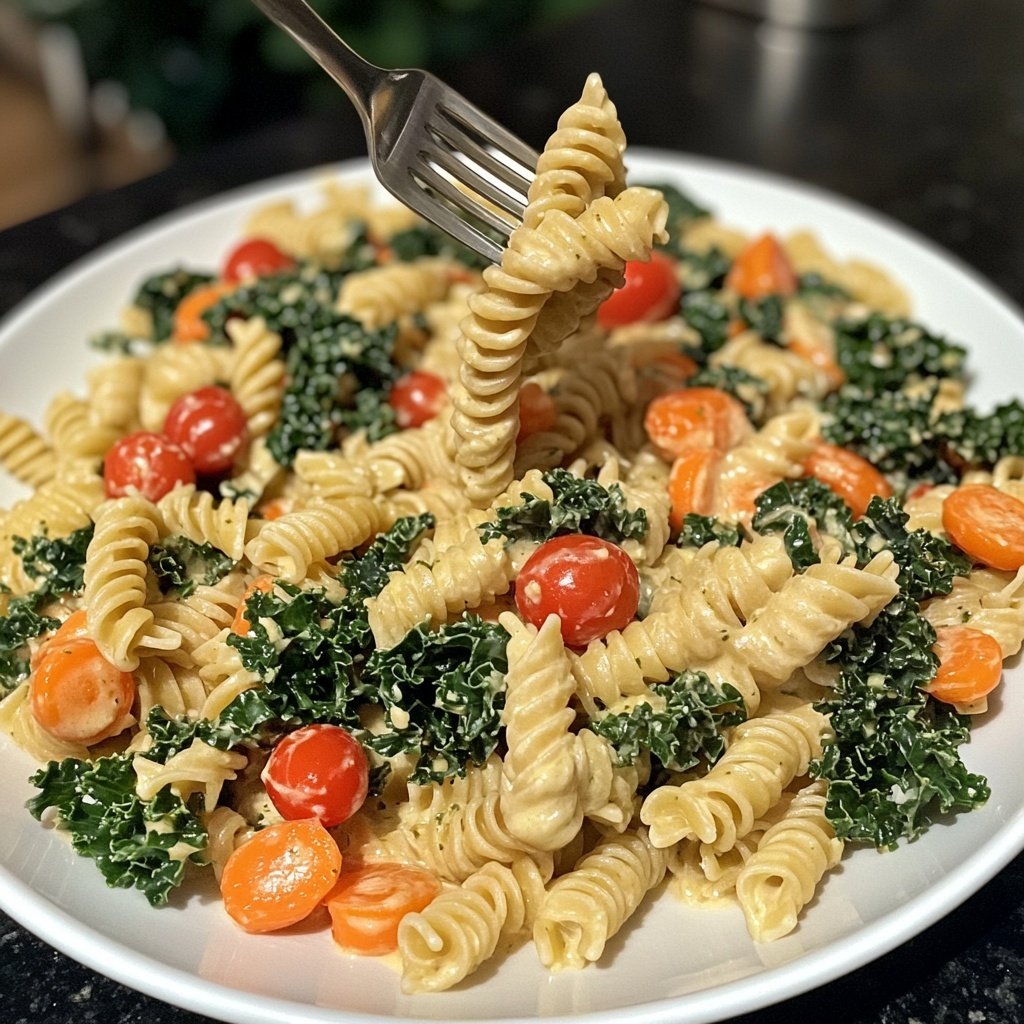 Schnelle-und-Einfache One-Pot-Pasta mit Wintergemüse
