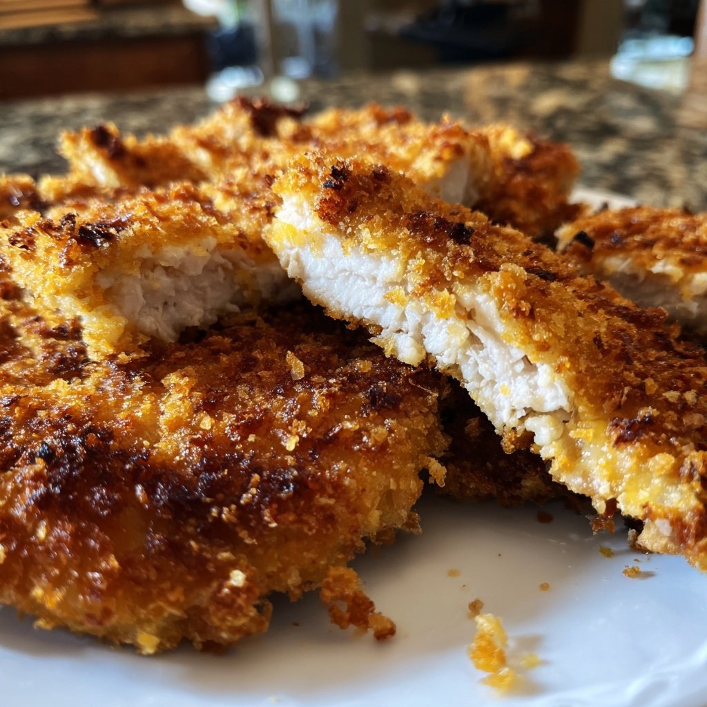 Crispy Chicken Schnitzel