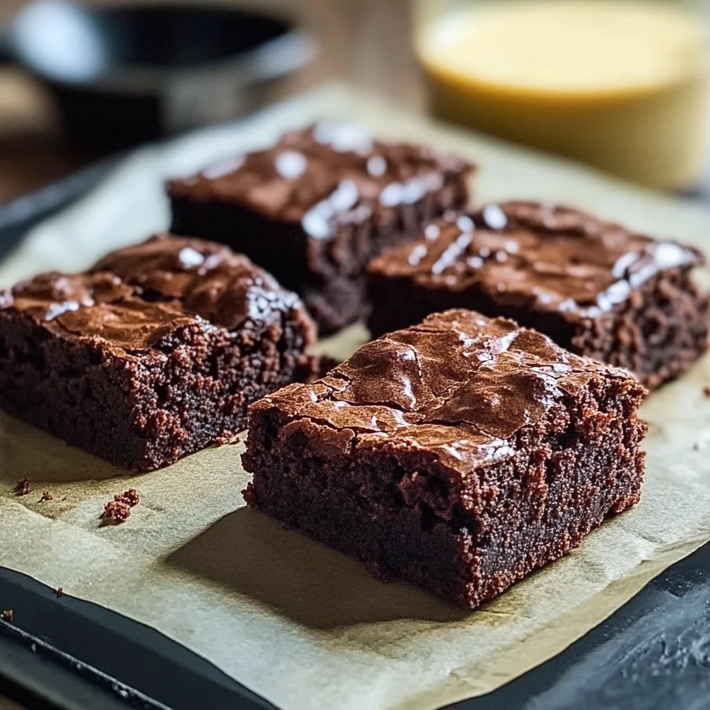 Klassische Brownies