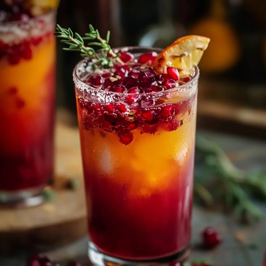 Granatapfel-Mocktail